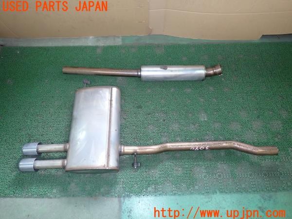 3UPJ=30900152]BMW ミニ(MINI)クーパーS(XS20 F55)純正 8603281 マフラー 2分割カット 中古_m0