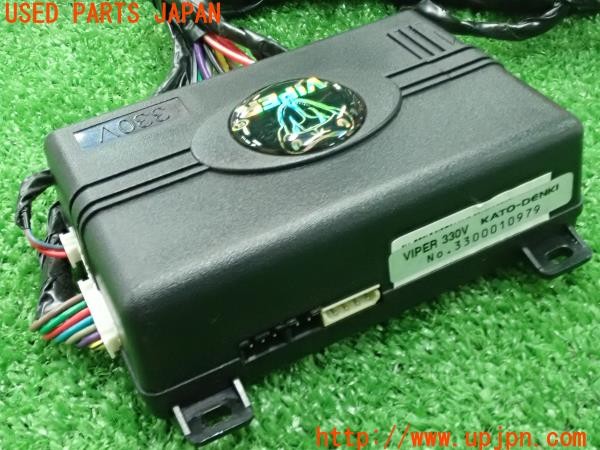 3UPJ=30910539]エスティマハイブリッド(AHR20W)KATO-DENKI 加藤電機 VIPER 330V セキュリティ 中古_m4