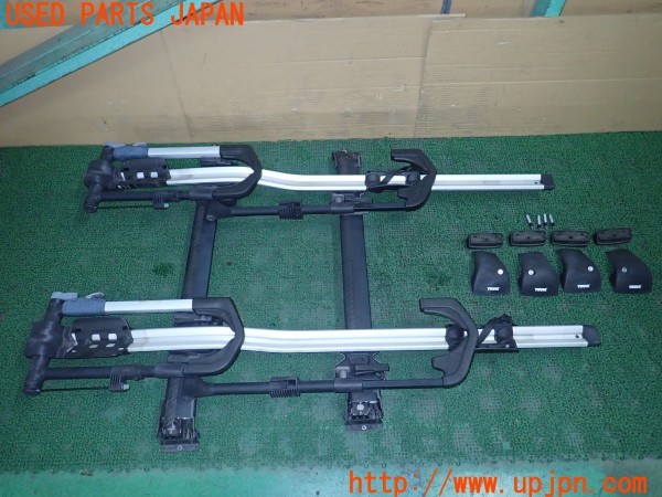 3UPJ=30930064]レヴォーグ 1.6 STI Sport EyeSight(VM4 F型)後期 THULE スーリー ルーフレール サイクルキャリア付き 中古_m0