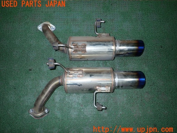 3UPJ=30930152]レヴォーグ 1.6 STI Sport EyeSight(VM4 F型)後期 GANADOR ガナドール VRS-040 リアマフラー 中古_m0