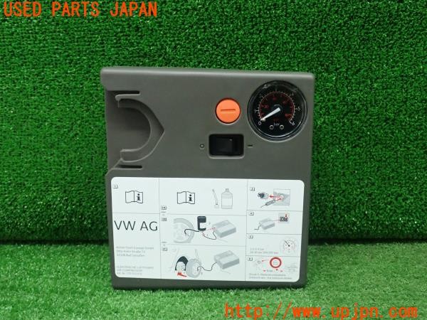 3UPJ=30980625]VW ザ･ビートル(16CBZ)前期 純正 パンク修理キット エアコンプレッサー 中古_m0
