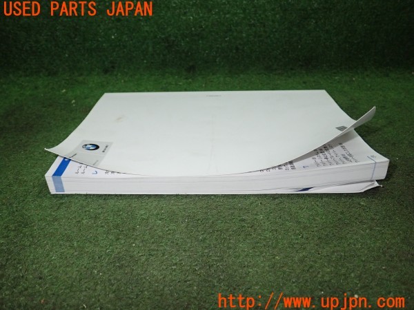 3UPJ=30990802]BMW 320d ツーリング(8C20  F31)取扱説明書 取説 車両マニュアル 中古_m4