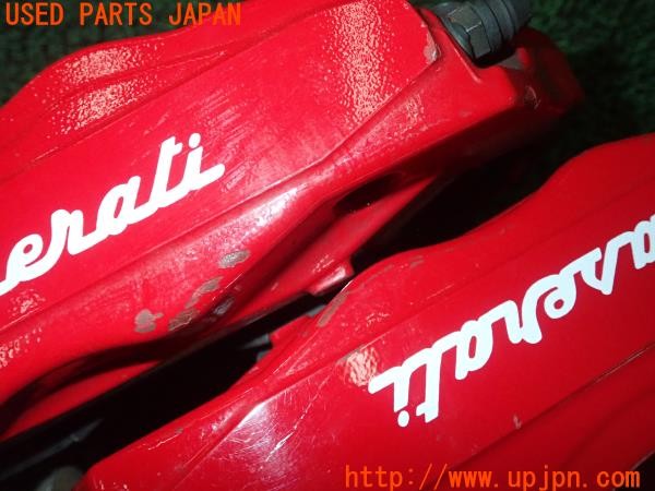 3UPJ=31010301]マセラティ ギブリ(MG30D M157)純正 brembo ブレンボ キャリパー 1台分 中古_m4