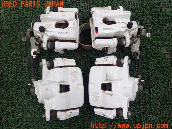 3UPJ=31030301]プリウスPHV S GRスポーツ(ZVW52)純正 ADVICS TOKICO キャリパー 中古_m2