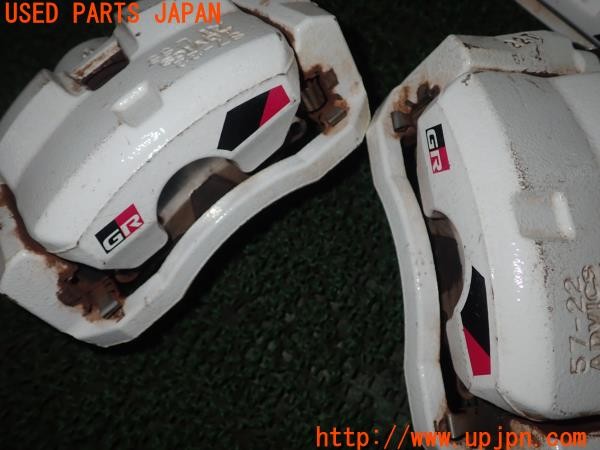3UPJ=31030301]プリウスPHV S GRスポーツ(ZVW52)純正 ADVICS TOKICO キャリパー 中古_m4