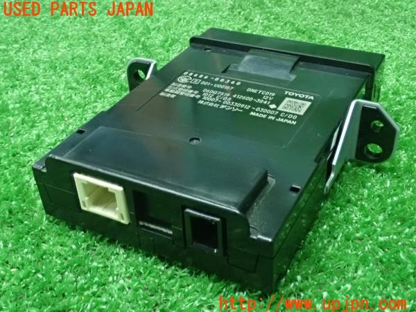 3UPJ=31030503]プリウスPHV S GRスポーツ(ZVW52)純正ビルトイン 08686-00360 DNETC019 ETC車載器 新セキュリティ規格対応 中古_m2
