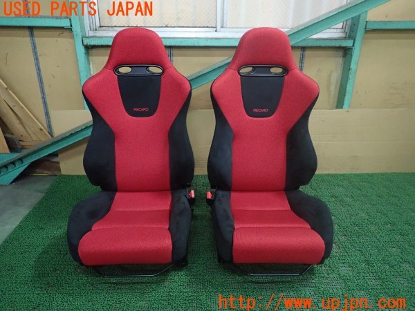 3UPJ=31050609]シビック タイプR(EP3)純正 RECARO レカロ シートセット 運転席 助手席 レール付き 中古_m0