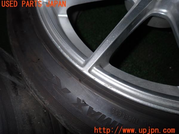 3UPJ=31060962]アコード ユーロR(CL7)前期 BRIDGESTONE POTENZA ブリヂストン ポテンザ SW010 ホイール 18×8J +35 PCD114.3 5穴 2本 中古_m1