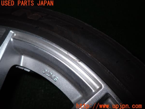 3UPJ=31060962]アコード ユーロR(CL7)前期 BRIDGESTONE POTENZA ブリヂストン ポテンザ SW010 ホイール 18×8J +35 PCD114.3 5穴 2本 中古_m3