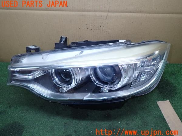 3UPJ=31110561]BMW 420i グランクーペ Mスポーツ(4A20 F36)前期 純正 7410787 左ヘッドライト 中古_m0