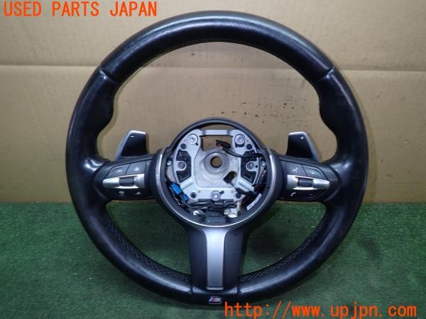 3UPJ=31110617]BMW 420i グランクーペ Mスポーツ(4A20 F36)前期 純正 ステアリング 中古_m0
