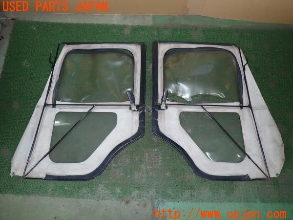 3UPJ=31250015]三菱ジープ(J58)社外 ドア ソフトトップ 中古_m4