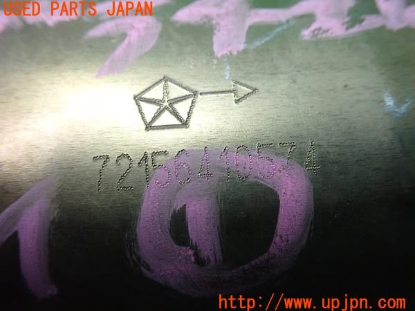 3UPJ=31260159]ジープ グランドチェロキー(WK36T)純正 触媒① マニバーター マテリアル 約2.7kg 切断加工品 ジャンク_m4