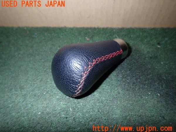 3UPJ=31280614]RX-8(SE3P)前期 社外 シフトノブ 赤ステッチ 中古_m0