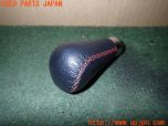 3UPJ=31280614]RX-8(SE3P)前期 社外 シフトノブ 赤ステッチ 中古_s0