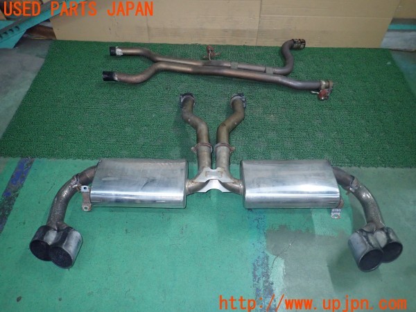 3UPJ=31290152]ポルシェ カイエン ターボ(9PAM4851A 957型)TECHART テックアート マフラー 中古_m1