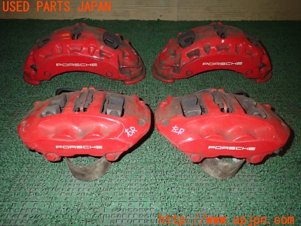 3UPJ=31290301]ポルシェ カイエン ターボ(9PAM4851A 957型)純正 brembo ブレンボ キャリパー 1台分 中古_m0