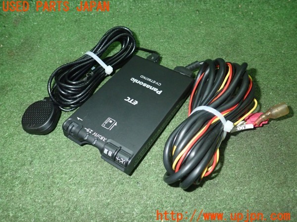 3UPJ=31290503]ポルシェ カイエン ターボ(9PAM4851A 957型)Panasonic パナソニック CY-ET907KD ETC車載器 中古_m0