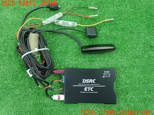 3UPJ=31300503]ジープ グランドチェロキー(WK36T)純正ビルトイン JRM-70CR DSRC ETC車載器 光ビーコン ナビ連動 中古_m0