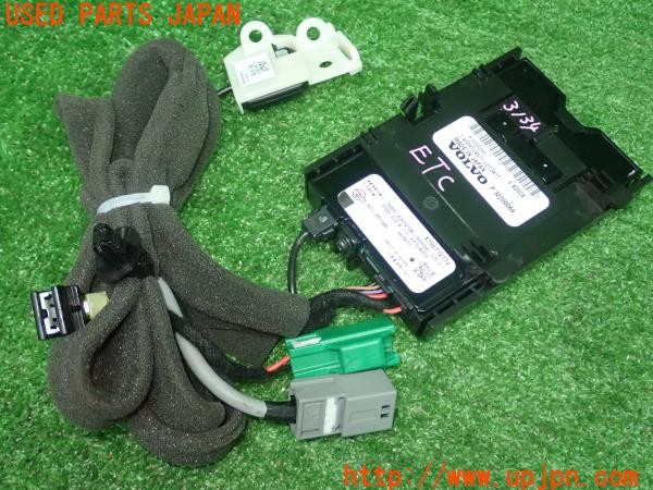 3UPJ=31340503]ボルボ EX40(XE400RXCE)純正 三菱電機 ミツビシ EP1UB20S X792T12774 ETC2.0車載器 中古_m1