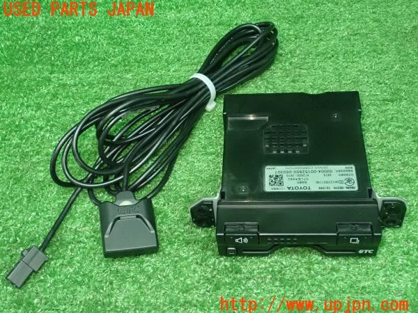 3UPJ=31420503]ヴェルファイア(ANH20W)純正ビルトイン ETC車載器 08686-00310 中古_m0