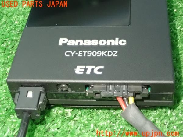 3UPJ=31430503]ルノー カングー(KWK4M)Panasonic パナソニック CY-ET909KDZ ETC車載器 中古_m2