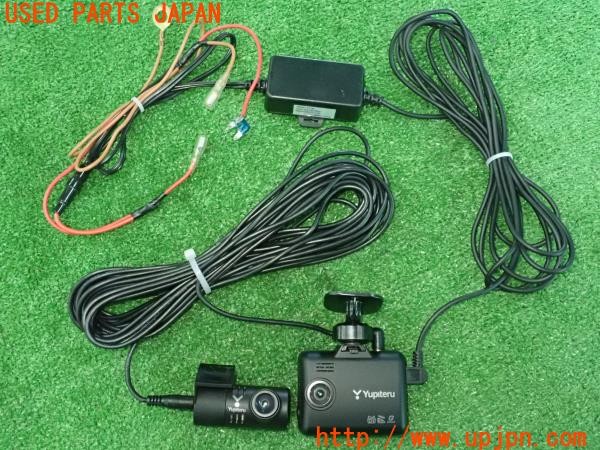 3UPJ=31430582]ルノー カングー(KWK4M)Yupiteru ユピテル Y-300 前後2カメラ ドライブレコーダー ドラレコ 中古_m0