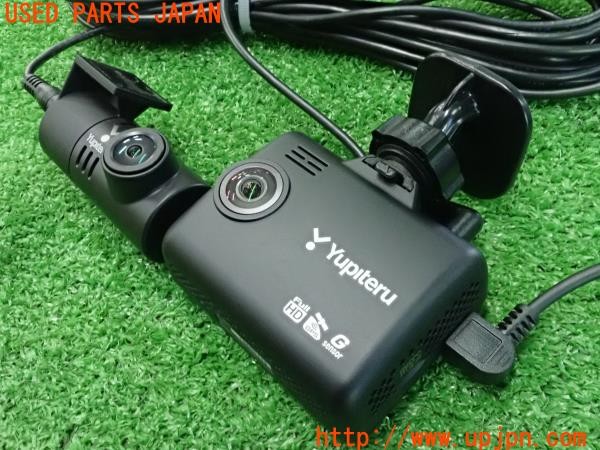 3UPJ=31430582]ルノー カングー(KWK4M)Yupiteru ユピテル Y-300 前後2カメラ ドライブレコーダー ドラレコ 中古_m2