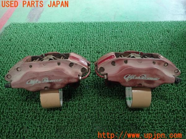 3UPJ=31460301]アルファロメオ 156 GTA(932AXB)純正 brembo ブレンボ フロントキャリパー 中古_m0