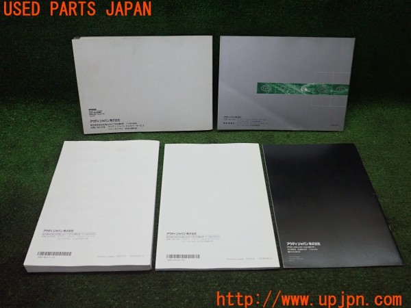 3UPJ=31480802]アウディ TT クーペ 3.2クワトロ(8JBUBF)取扱説明書① 取説 車両マニュアル 中古_m1