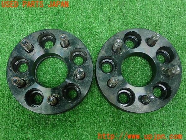 3UPJ=31490972]セリカ GT-FOUR(ST205)Durax デュラックス 30mm PCD100 5穴 M12×P1.5 ワイドトレッドスペーサー② 2枚 中古_m1