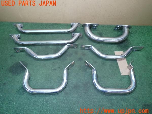 3UPJ=31500012]三菱 ジープ(J53)社外 バーセット ハンドル グリップ ステップ 中古_m0