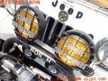 3UPJ=31500558]三菱 ジープ(J53)社外 フォグランプ グリルガード・ステー付き 中古_s4