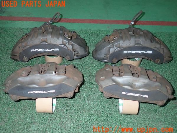 3UPJ=31510301]ポルシェ カイエン(92AM5502 958型)純正 brembo ブレンボ キャリパー 1台分 中古_m0