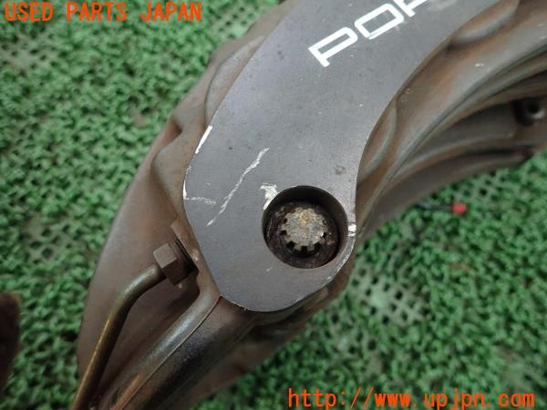 3UPJ=31510301]ポルシェ カイエン(92AM5502 958型)純正 brembo ブレンボ キャリパー 1台分 中古_m4