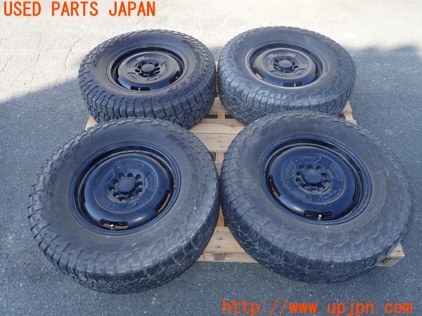 3UPJ=31520918]ジープラングラー アンリミテッド(JK36L)DEAN ディーン CROSS CANTRY ホイール 17×7J +35 PCD110/127 10穴 4本 中古_m0