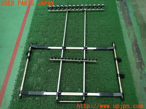 3UPJ=31530631]ハイラックスサーフ SSR-X(VZN130G)CARMATE カーメイト ロッドホルダー 14本用 中古_m1