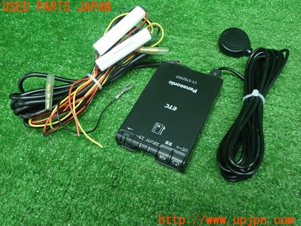 3UPJ=31600503]キャデラック SRX クロスオーバー(T166C-)Panasonic パナソニック CY-ET925KD ETC車載器 中古_m0