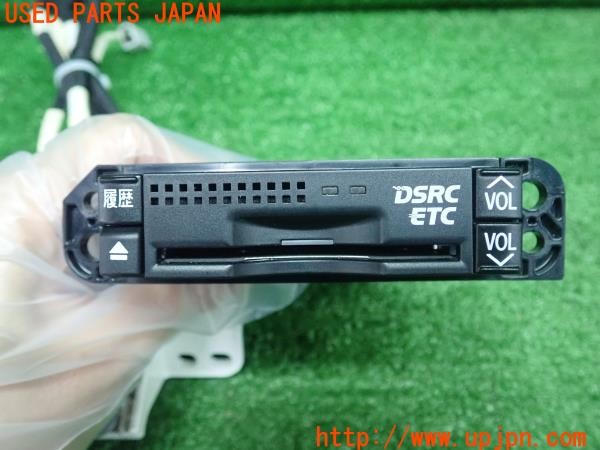 3UPJ=31610503]レクサス LS460(USF40)後期 純正ビルトイン 86980-48030/86880-50020 DSRC ETC車載器 中古_m2
