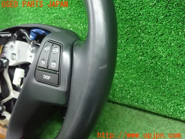 3UPJ=31610617]レクサス LS460(USF40)後期 純正 木目調 ステアリング 中古_m4