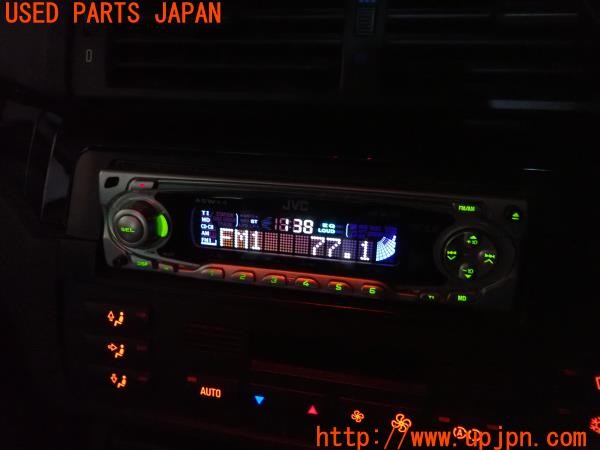 3UPJ=31670518]BMW 320i(AV22 E46)前期 JVC KD-M515-B MDプレーヤー 中古_m4