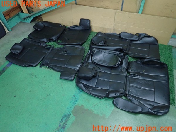 3UPJ=31690608]ヴェルファイア ハイブリッド(AYH30W)社外 シートカバー 2列目 3列目のみ 中古_m0