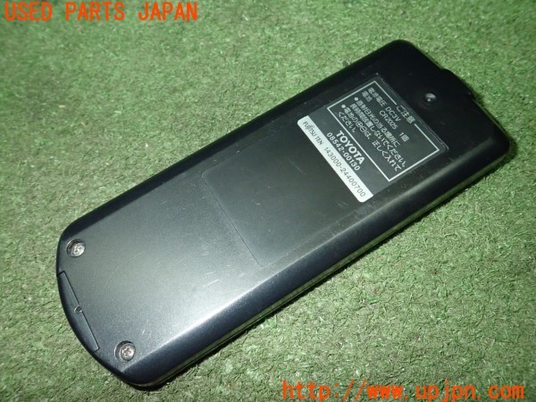3UPJ=31730571]レクサス LS600hL(UVF46)前期 純正 08542-00130 地デジチューナー用 リモコン 中古_m2