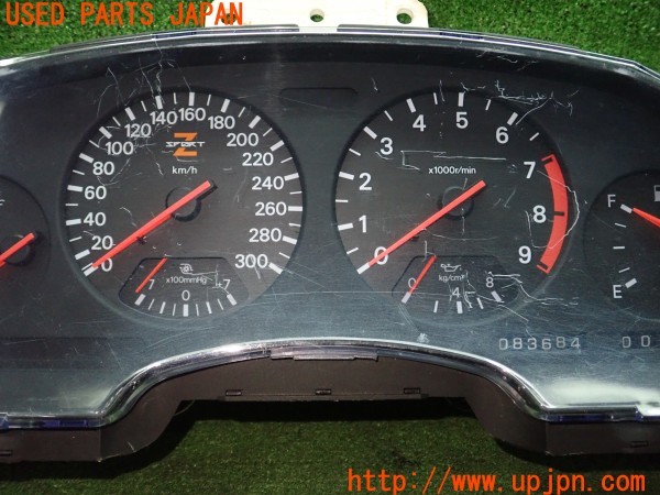 3UPJ=31750538]フェアレディZ(GCZ32)前期 純正 40P10 フルスケール スピードメーター 300km/h 中古_m1