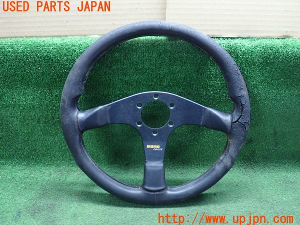 3UPJ=31750617]フェアレディZ(GCZ32)前期 MOMO モモ CORSE ステアリング 350mm 中古_m0