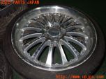 3UPJ=31750920]フェアレディZ(GCZ32)前期 社外 ホイール 19×8.5J +35 9.5J +38 PCD114.3 5穴 4本 中古_s1