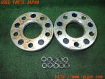 3UPJ=31750971]フェアレディZ(GCZ32)前期 Durax デュラックス 15mm PCD114.3 5穴 M12×P1.25 ワイドトレッドスペーサー 2枚 中古_s1