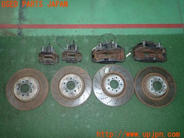 3UPJ=31840302]BMW M5(NB50 E60)前期 純正 キャリパーローターセット 中古_m1