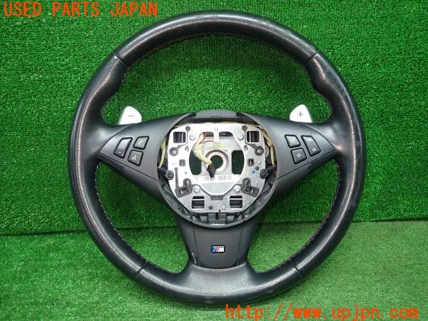 3UPJ=31840617]BMW M5(NB50 E60)前期 純正 ステアリング 中古_m1