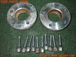 3UPJ=31840971]BMW M5(NB50 E60)前期 社外 ワイドトレッドスペーサー① 厚さ約25mm PCD120 5穴 M12×P1.5 中古_s1
